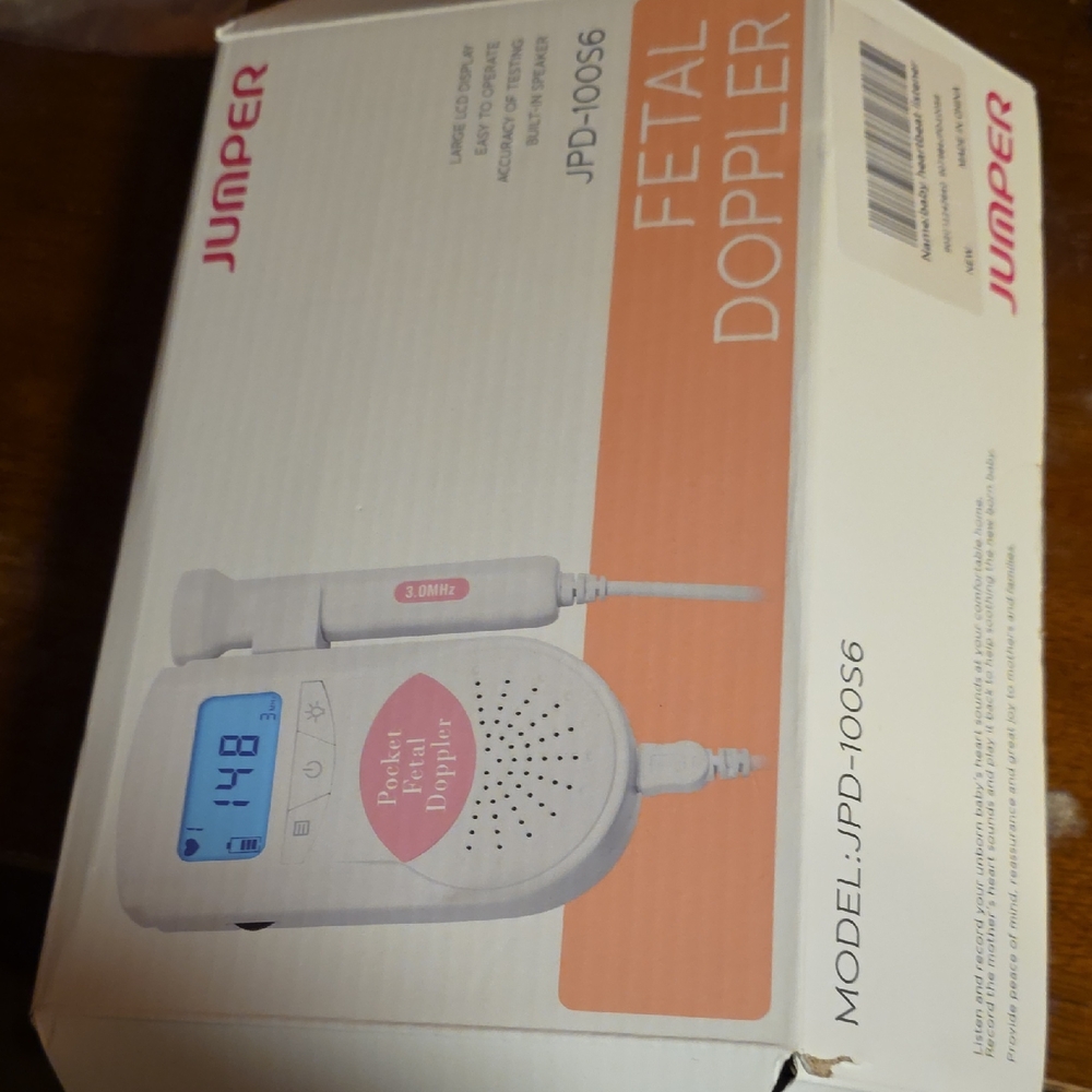 White Fetal Doppler